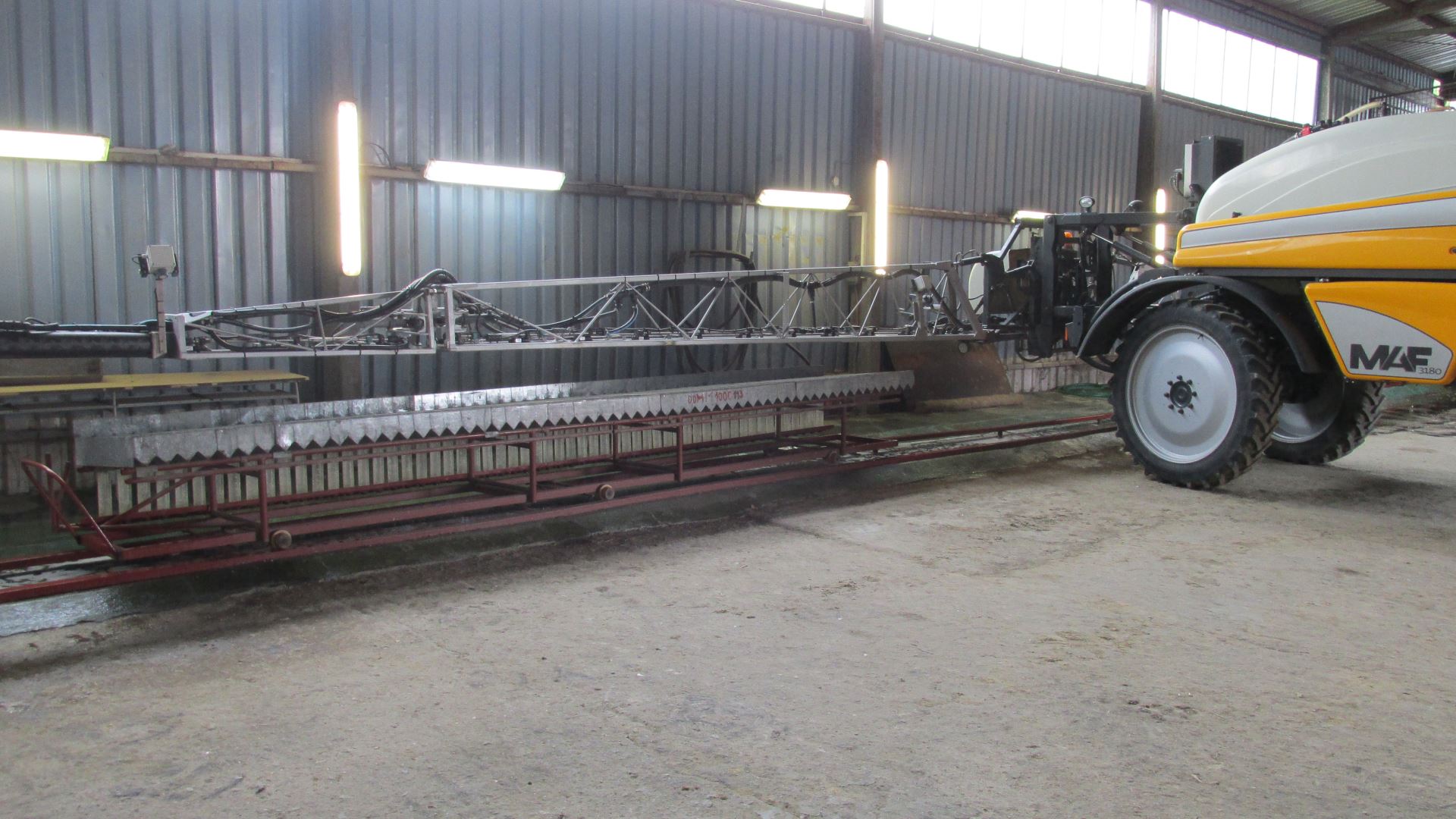 Kontrolní testování mechanizačních prostředků na ochranu rostlin