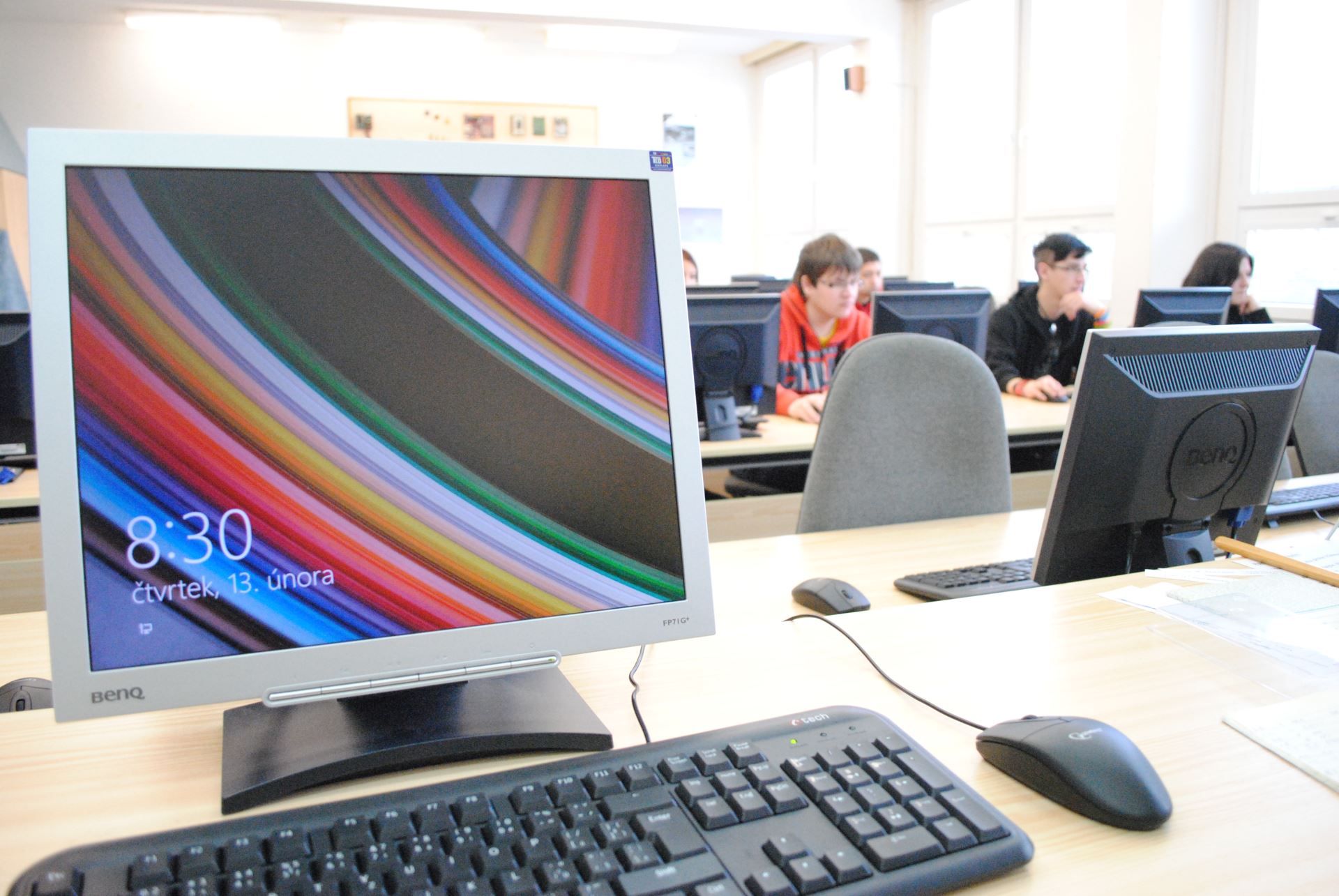 Výuka práce na počítačích