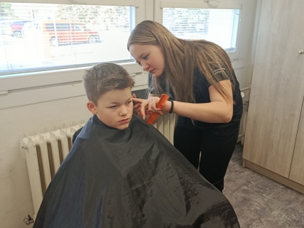 Tvořivé dopoledne v kadeřnictví